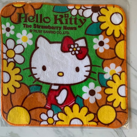Lot of 3 vintage Hello Kitty towels - Picture 5 of 7